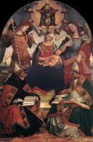Signorelli, Luca - The Trinity, the Virgin and Two Saints